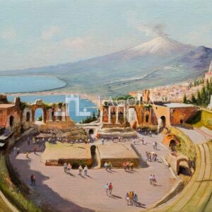 Ancient theatre of Taormina by Mario Irace