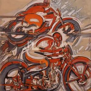 Gilera Vintage Sketch – Giuseppe Bacci