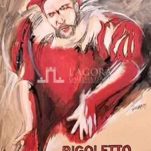 Rigoletto Vintage Sketch – Giuseppe Baggi