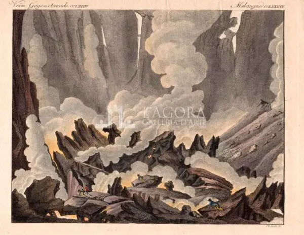 Etna Il Cratere Bertuch 1799
