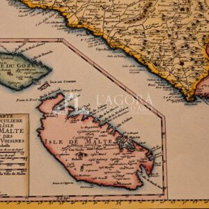 Mappa Sicilia G.De Lisle