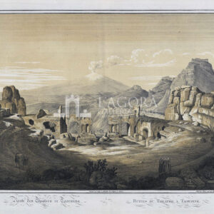 Ruines de Theatre à Taormine, F. Gaertner
