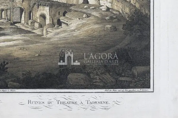 Ruines de Theatre à Taormine, F. Gaertner - Image 3