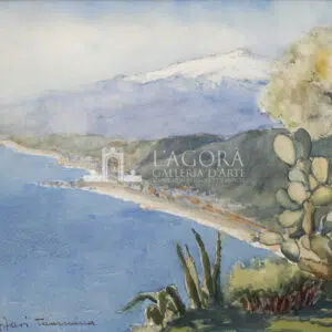 Taormina con Etna, Arturo Lazzari