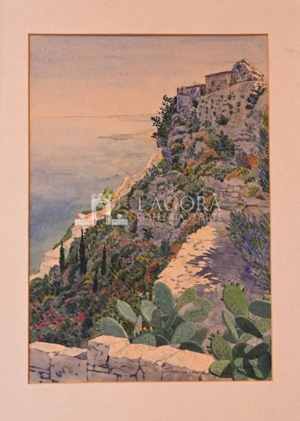 Madonna della Rocca, Taormina by F. Sulzbeck G., 1955 - Image 3
