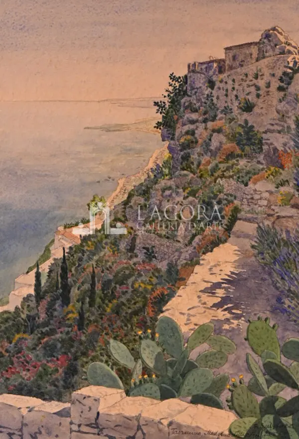 Madonna della Rocca, Taormina by F. Sulzbeck G., 1955