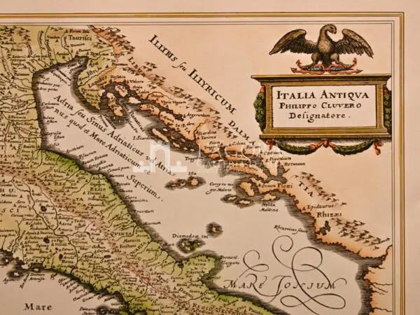 Mappa Italia Cluverio - immagine 2