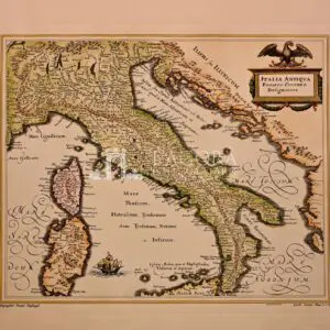Map of Italy Cluverio