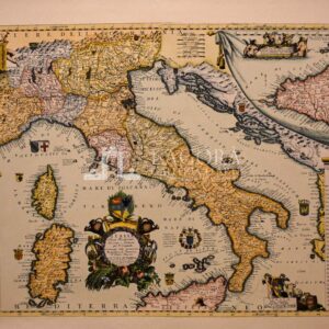 Map of Italy by Coronelli