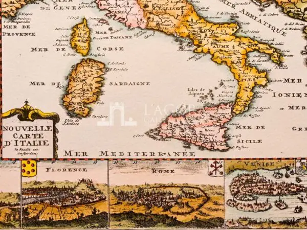 Mappa dell' Italia de La Feuille - immagine 3