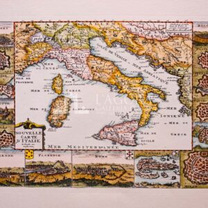 Mappa dell’ Italia de La Feuille