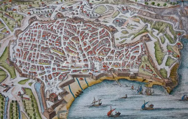 Veduta a volo d'uccello della città di Catania (repro) - immagine 5