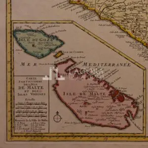 Mappa Sicilia Ottens Joachim 1725 ca.