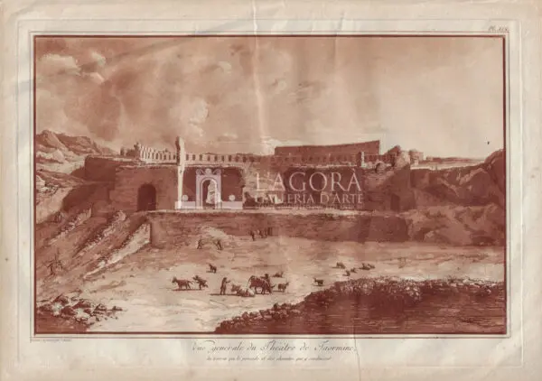 View of the Theater of Taormina by Jean Houël