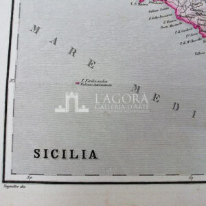 Mappa Sicilia di Francesco Pagnoni