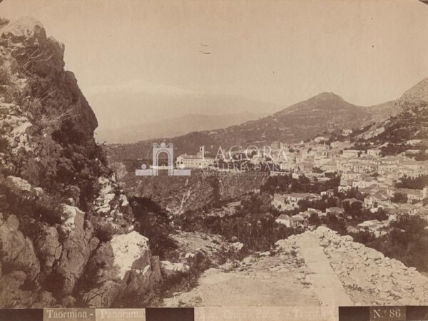 (fa-002)Taormina - Panorama Giov. Crupi - Taormina N.86