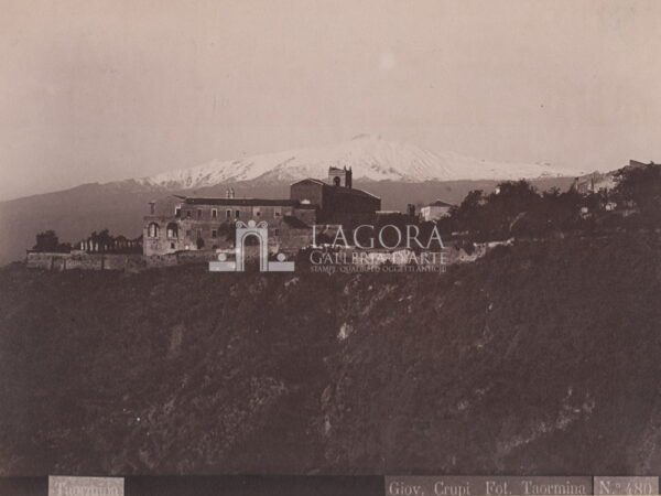 Taormina, Il Convento del San Domenico. Giov. Crupi N° 480