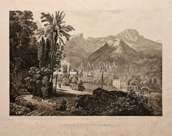 Vue Du Counvent Des Capucins a Taormine - G. De La Salle