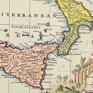 Mappa Regno delle Due Sicilie