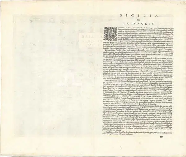 Siciliae Veteris Typus - Ortelio 1584 - Image 5