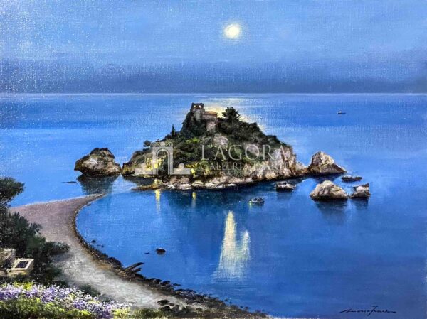 Isola bella luna piena