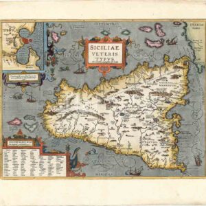 Siciliae Veteris Typus – Ortelio 1584