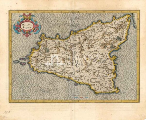 gerard mercator sicily map