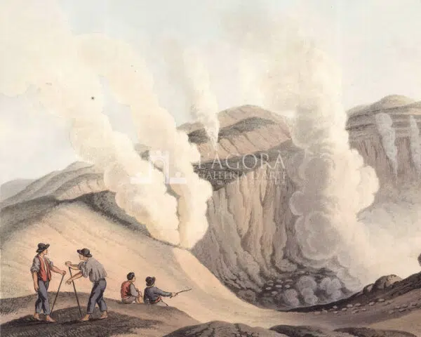 Crater in the Island of Volcano, Luigi Mayer - immagine 2