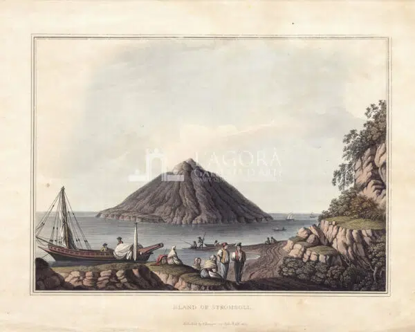 Island of Stromboli, Luigi Mayer