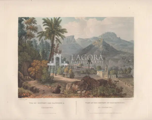 View of the Convents of the Capuchins at Taormina