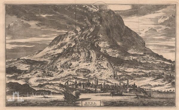 Volcano Etna, 1726 Aetna Mons Siciliae