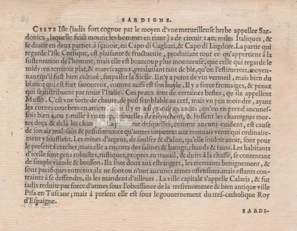 Mappa Sicilia Ortelius Galle 1589 - Image 2