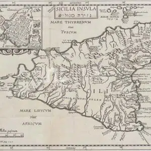 Sicilia Insula Samuel Bochart 1681