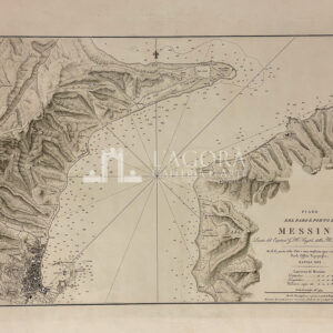 Plan of the faro or strait of Messina