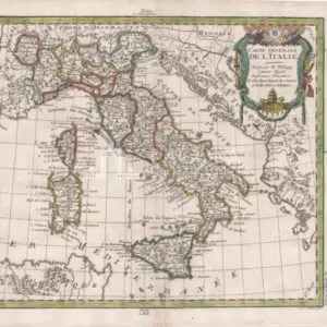 Carte Generale De L’ Italie