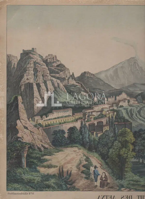 Ansicht Des Aetna von Taormina Guckkastenbilder - Image 3