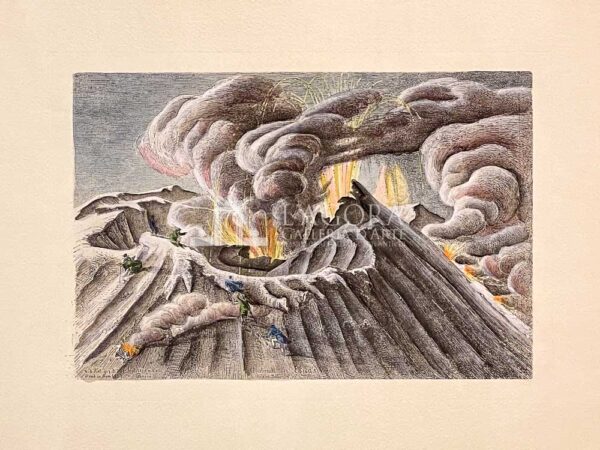 Etna in eruption 1838