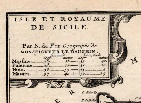 Isle et Royaume de Sicile