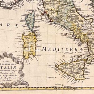 Tabula Geographica Italiae: Ad Emendatiora Exempla ad Huc Edita Jussu…