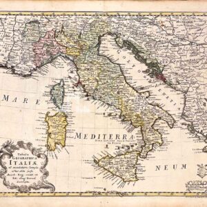 Tabula Geographica Italiae: Ad Emendatiora Exempla ad Huc Edita Jussu…