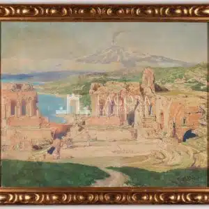 Teatro antico di Taormina, Karl Biese