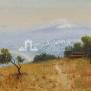 Veduta dell’ Etna da Taormina, Erminio Kremp