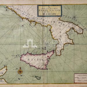 A Chart of the Sea Coast of Italy, Sicily and part of Barbary
