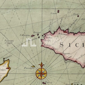 A Chart of the Sea Coast of Italy, Sicily and part of Barbary