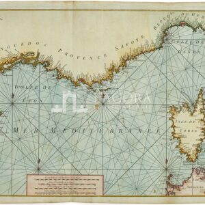 III.e Feuille from Carte de la Mer Mediterranée en Douze Feuilles