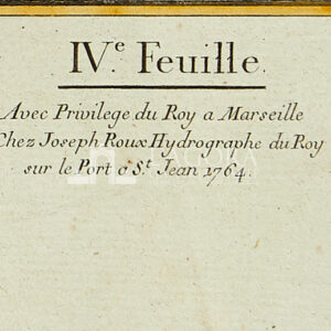IV.e Feuille from Carte de la Mer Mediterranée en Douze Feuilles (Copia) (Copia)