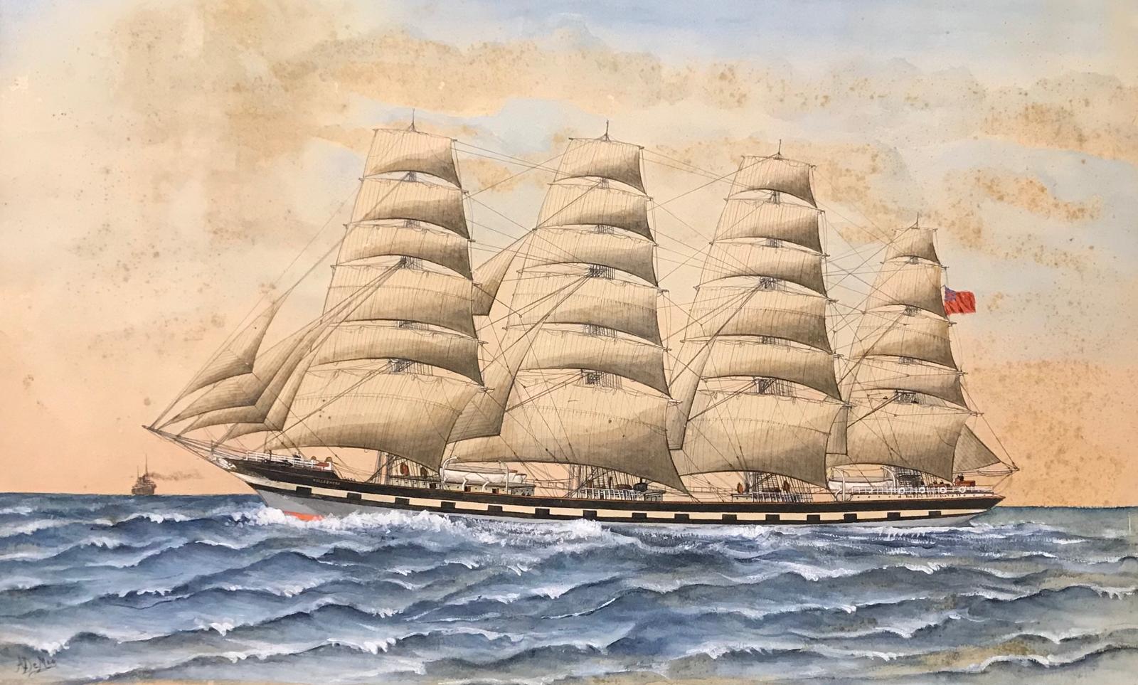 four-masted bark